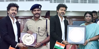 சிறப்பாக பணியாற்றிய கலெக்டர்கள், காவல்துறை அதிகாரிகளுக்கு விருதுகள் வழங்கிய முதல் அமைச்சர் விஜய் …