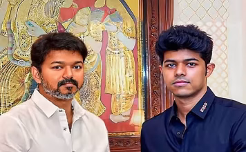 மகன் சஞ்சய்யின் “சிக்மா” படத்தின் இசை வெளியீட்டு விழாவில் பங்கேற்கும் விஜய்?
