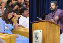 நான் சி.எம்-ஆக பதவியேற்கும் போது நீ புடவை கட்டி வரணும் – பிரபல நடிகையை கிண்டலடித்த மலையாள நடிகர்