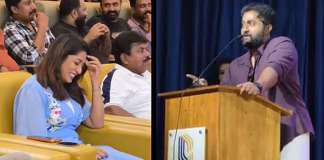 நான் சி.எம்-ஆக பதவியேற்கும் போது நீ புடவை கட்டி வரணும் – பிரபல நடிகையை கிண்டலடித்த மலையாள நடிகர்