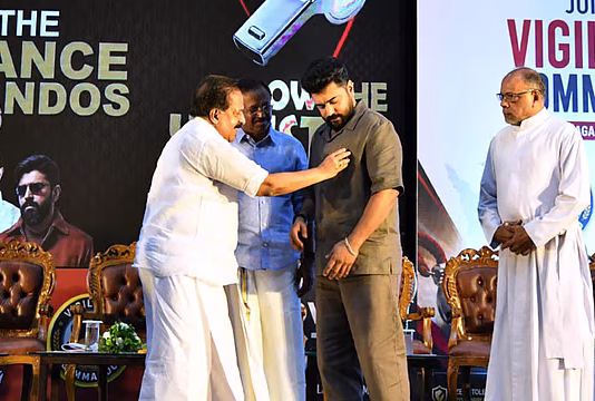 கேரள அரசின் விஜிலன்ஸ் கமாண்டோவாக நடிகர் நிவின் பாலி நியமனம் …