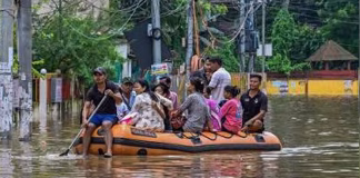 அசாமில் கனமழை, வெள்ளம்; பலி எண்ணிக்கை 82 ஆக உயர்வு