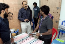 கொளத்தூர் தொகுதி வாக்குப்பதிவு இயந்திரங்களில் நடைபெற்ற ஆய்வு நிறைவு