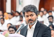 தமிழ்த்தாய் வாழ்த்துக்கு முதலிடம்; சட்டமன்றத்தில் நாளை தனித்தீர்மானம் கொண்டு வரும் முதல் அமைச்சர் விஜய் …