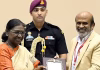 நடிகர் வாகை சந்திரசேகருக்கு சங்கீத நாடக அகாடமி விருது வழங்கிய ஜனாதிபதி