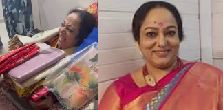 62-வது பிறந்தநாளையொட்டி நடிகை நளினிக்கு 62 புடவைகளை பரிசளித்த தம்பி …