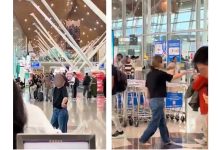 KLIA முனையம் 1-இல் பரபரப்பு: மனநலப் பாதிப்பு காரணமாக வெளிநாட்டுக் பெண் கைது!