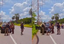 சாலை ஓரத்தில் காலணிகளைக் கழற்றச் சொல்லி சோதனை: தாய்லாந்து அதிகாரிகளின் நடவடிக்கையால் மலேசிய நெட்டிசன்கள் கொந்தளிப்பு!