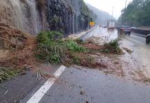 மெனோரா சுரங்கப்பாதை அருகே நிலச்சரிவு ஏற்பட்ட பகுதியில் PLUS நிறுவனம் கண்காணிப்பு