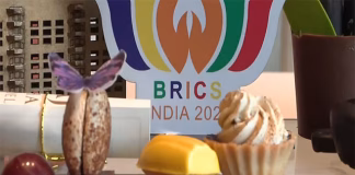 பிரிக்ஸ் விருந்தில் பரிமாறப்பட்ட சைவ உணவுகள்; விமர்சித்த காங்கிரஸ் கட்சிக்கு பா.ஜ.க. பதிலடி
