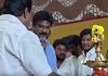திருச்சியில் குத்துவிளக்கு ஏற்றுவதில் காங்கிரஸ் எம்.பி., தவெக எம்.எல்.ஏ. இடையே சலசலப்பு…